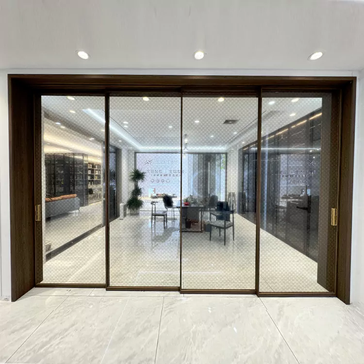 Top Hung Sliding Glass Door for Flexible and Space-Saving Interior Design